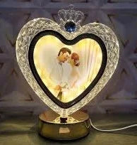 Led Light with Photo Frame Heart Shape