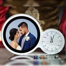 CLOCK WITH MAGIC MIRROR