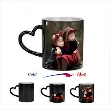 Heart Handal Glitter Magic Mug